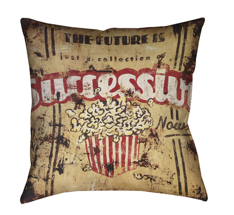 "Successive Nows" Outdoor Throw Pillow