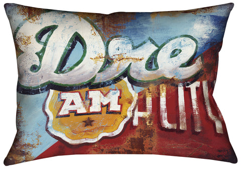 "Wake Up" Outdoor Throw Pillow
