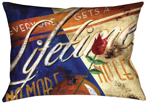 "The Dash" Outdoor Throw Pillow