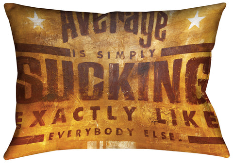 "Status Quo" Outdoor Throw Pillow