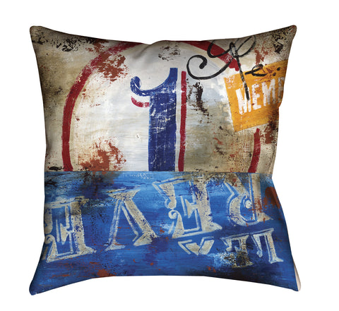 "1: La Reve" Throw Pillow