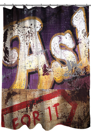"Ask For It" Shower Curtain