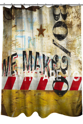 "Choices We Make" Shower Curtain