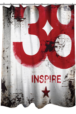 "The Skillset Of An Elevated Mind: Inspire " Shower Curtain