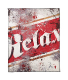 "Relax" Fleece Throw