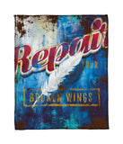 "Broken Wings" Fleece Throw