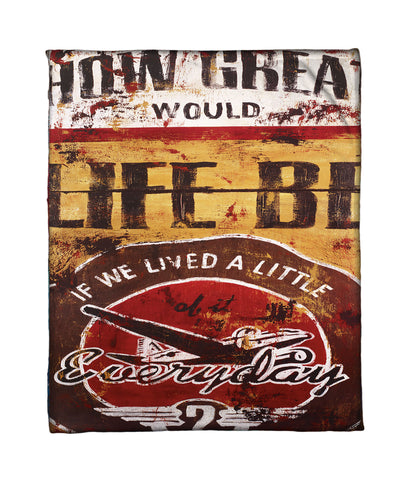 "How Great" Fleece Throw