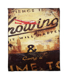 "Patience" Fleece Throw