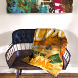"First Things First" Fleece Throw