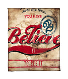 "The Other Way Around" Fleece Throw