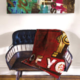 "Fountain Of Youth" Fleece Throw
