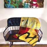 "Hollywood For The Common Folk" Fleece Throw