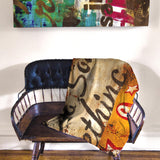 "For A Change" Fleece Throw