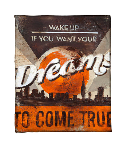 "Dreams To Come" Fleece Throw