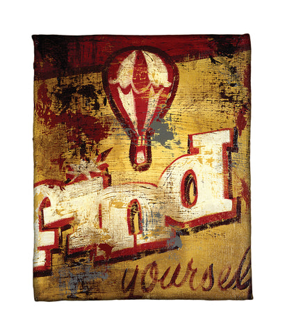 "You Awaits You" Fleece Throw