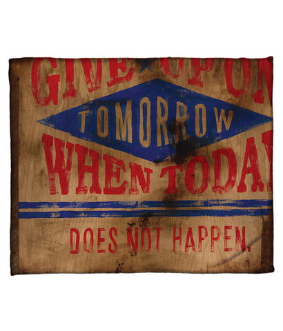 "Hope Remains" Fleece Throw