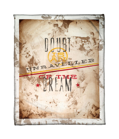 "Loose Thread" Fleece Throw