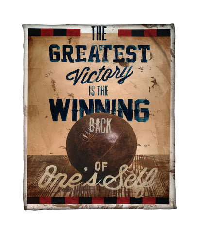 "World Champion" Fleece Throw