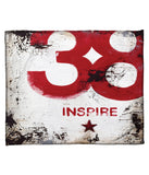 "Skillset Of An Elevated Mind: Inspire" Fleece Throw