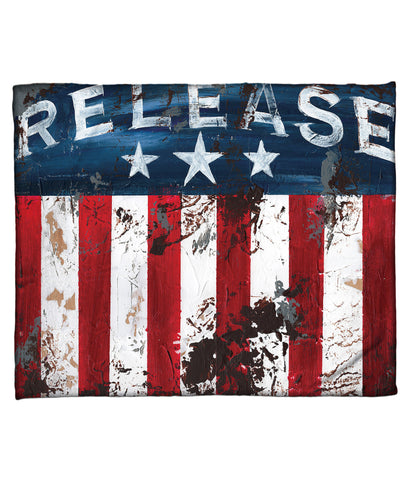 "Release" Fleece Throw