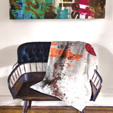 "Love Cloud: Period" Fleece Throw