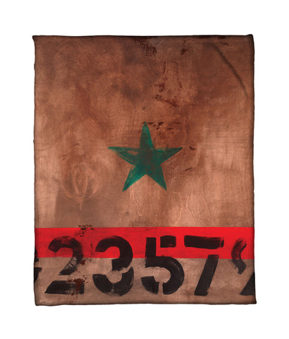 "STAR 023579" Fleece Throw