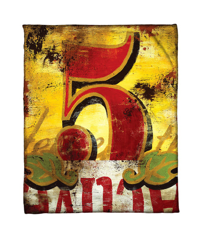 "5: Hence Forth" Fleece Throw