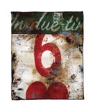 "6: In Due Time" Fleece Throw