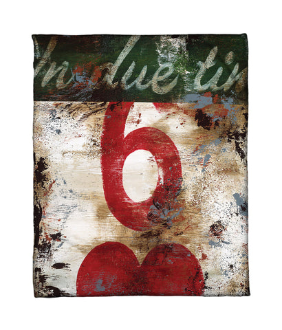 "6: In Due Time" Fleece Throw