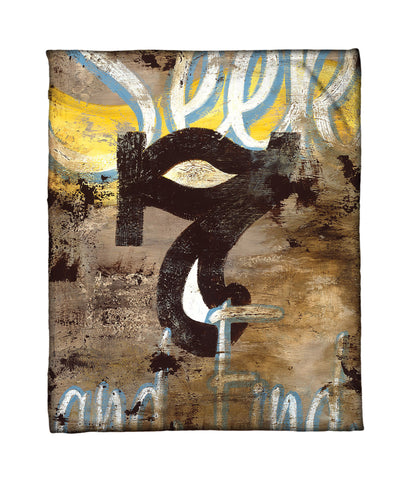 "7: Seek & Find" Fleece Throw