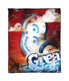 "8: Great Heights" Fleece Throw