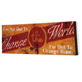 CHANGE THE WORLD