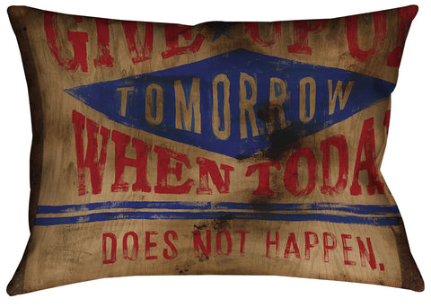 "Hope Remains" Throw Pillow