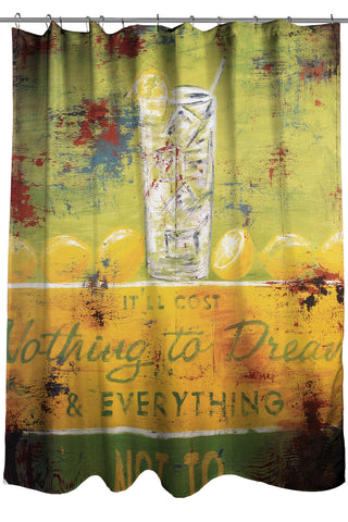 "Nothing To Dream" Shower Curtain