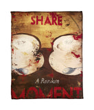 "Share A Random Moment" Fleece Throw
