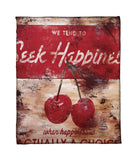 "The Hardest Of Easy Choices" Fleece Throw