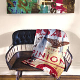 "Insanity" Fleece Throw