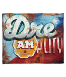 "Wake Up" Fleece Throw