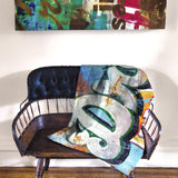 "Wake Up" Fleece Throw