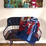 "Blank Page" Fleece Throw