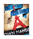 "One's Own Conditions" Fleece Throw