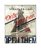 "Miracles" Fleece Throw