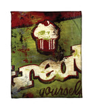 "You Deserve It" Fleece Throw