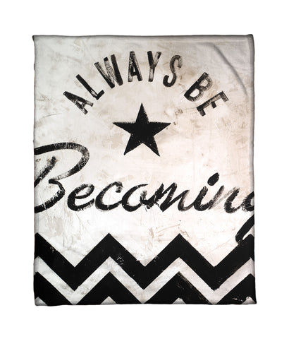 "In Flux" Fleece Throw