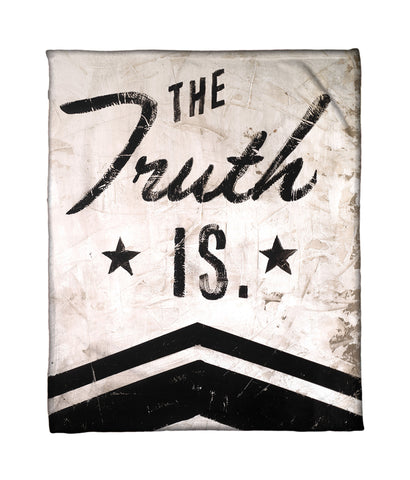 "Whether You Believe It Or Not" Fleece Throw