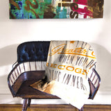 "Listen Closely" Fleece Throw