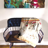 "Loose Thread" Fleece Throw