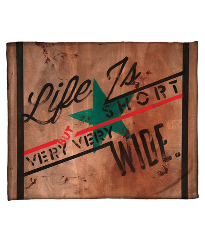 "Arms Wide Open" Fleece Throw