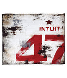 "Skillset Of An Elevated Mind: Intuit" Fleece Throw