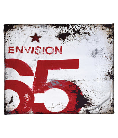 "Skillset Of An Elevated Mind: Envision" Fleece Throw